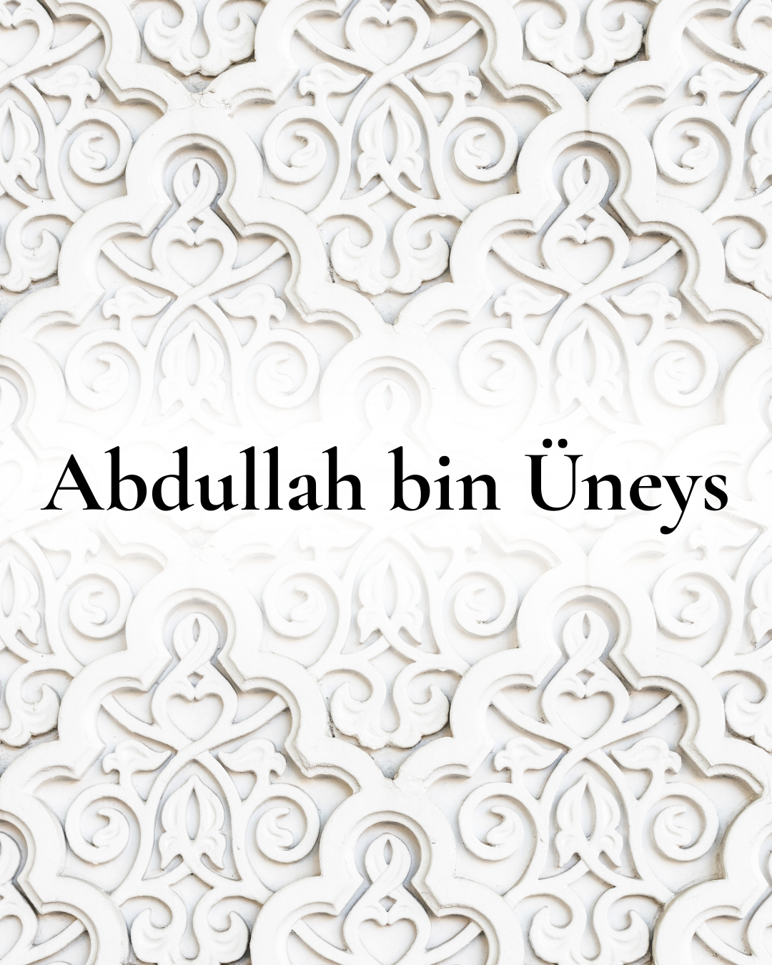 Abdullah bin Üneys